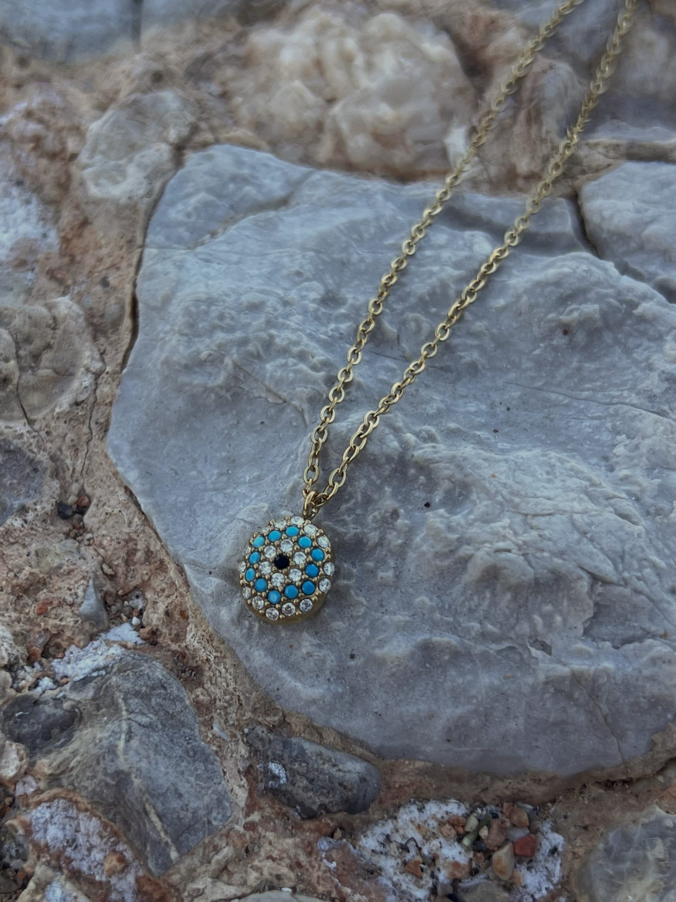 Ματάκι με zircon