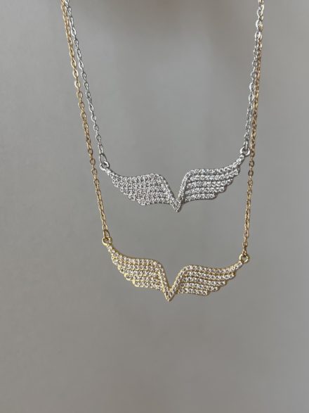 Φτερά αγγέλου με zircon