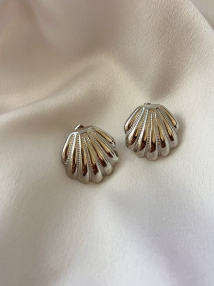 Summer silver earring