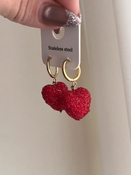 Heart earrings