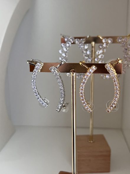 Gloria set earrings caf